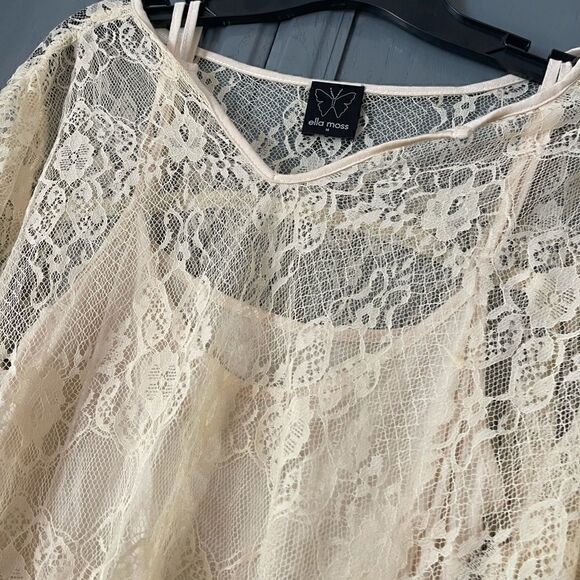 Ella Moss Lace Top  - Picture 4 of 7